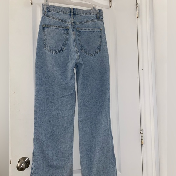 Zara relaxed / wide leg full length jeans - Picture 4 of 4